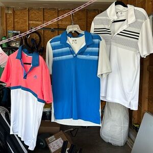 GUC Men’s Adidas Golf Polos - M